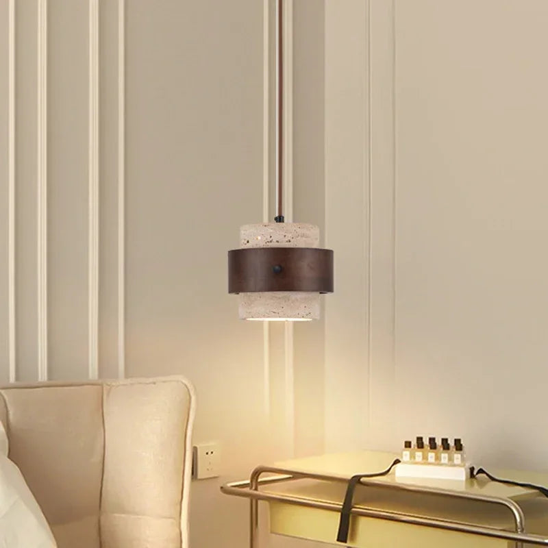 Stylish LED Stone Pendant Chandelier for Modern Home Decoration