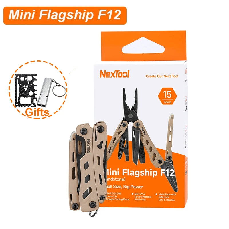 NexTool F12 13-in-1 Multi-Tool Pliers for Ultimate Outdoor Utility