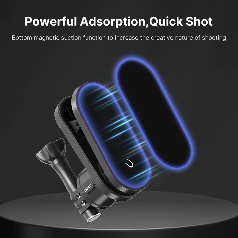 Ulanzi Go-Quick II Magnetic Quick Release Backpack Mount for Action Cameras