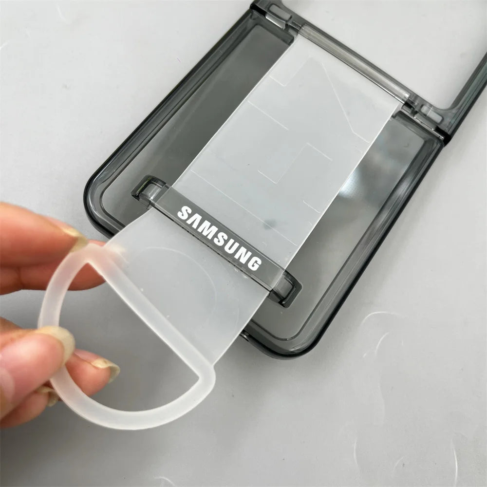Luxury Shockproof Wrist Strap Case for Galaxy Z Flip 7/6/5