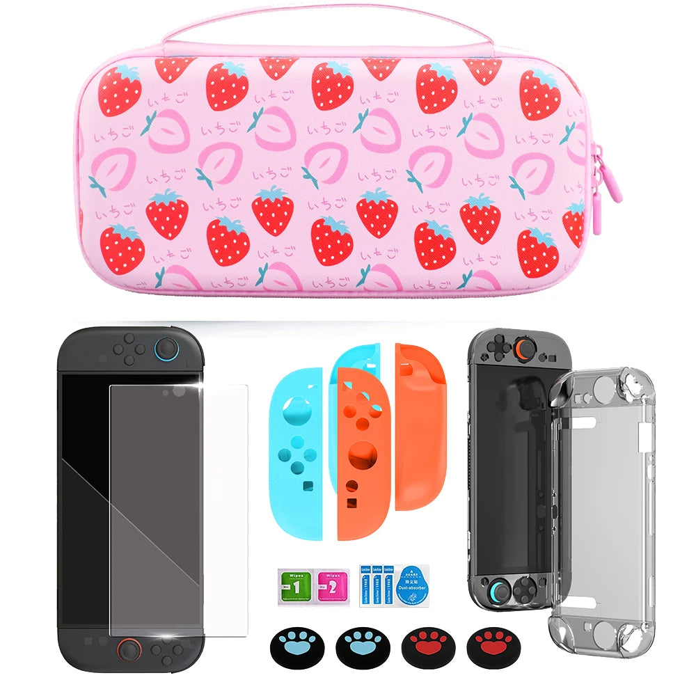VGBUS Nintendo Switch 2 Travel Case Kit with Hard Shell & Accessories