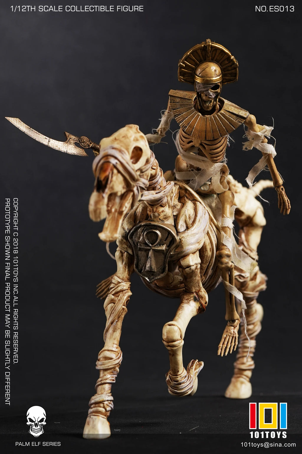Collectible 1/12 Scale Skull Skeleton Action Figure - Perfect for Hobbyists