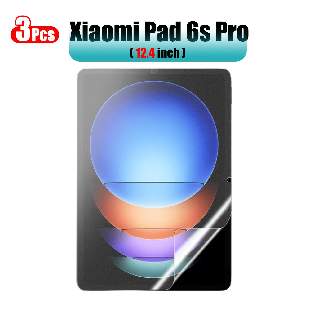 3Pcs Paper Feel Screen Protector for Xiaomi Pad 7, 6 & Pro Series