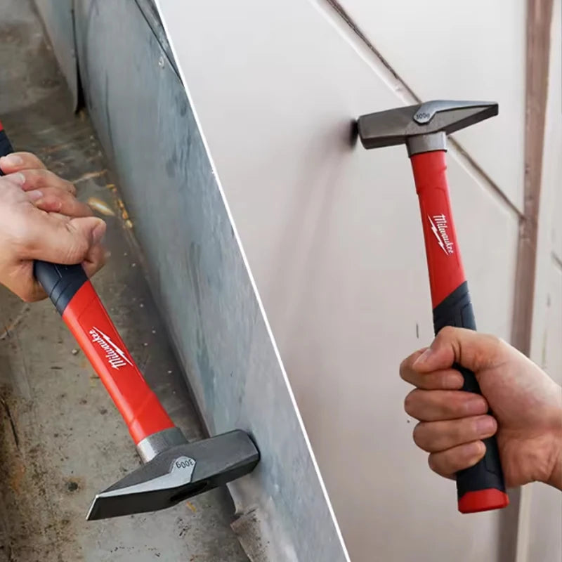 Milwaukee Fiberglass Ball Peen Hammer with Anti-Vibration Grip