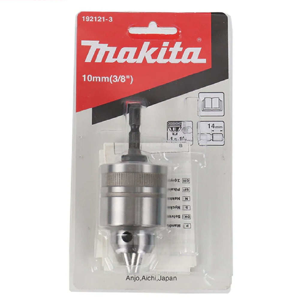 Makita Drill Chuck 1/4" HEX Shank – Keyless SDS-Plus Conversion