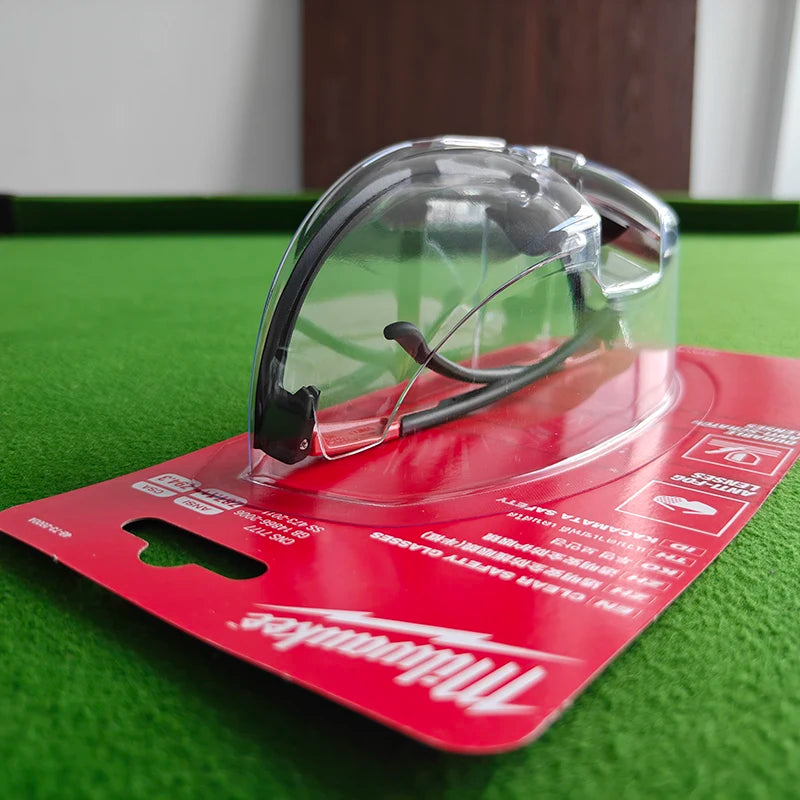 Milwaukee Anti-Fog Safety Glasses - Scratch-Resistant, Flexible Fit