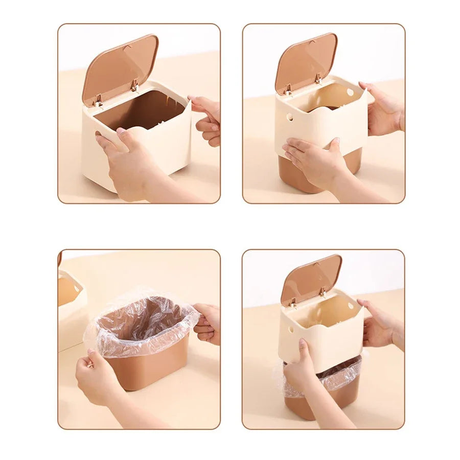 Portable Enclosed Cat Litter Box - Ideal for Medium to Large Pets