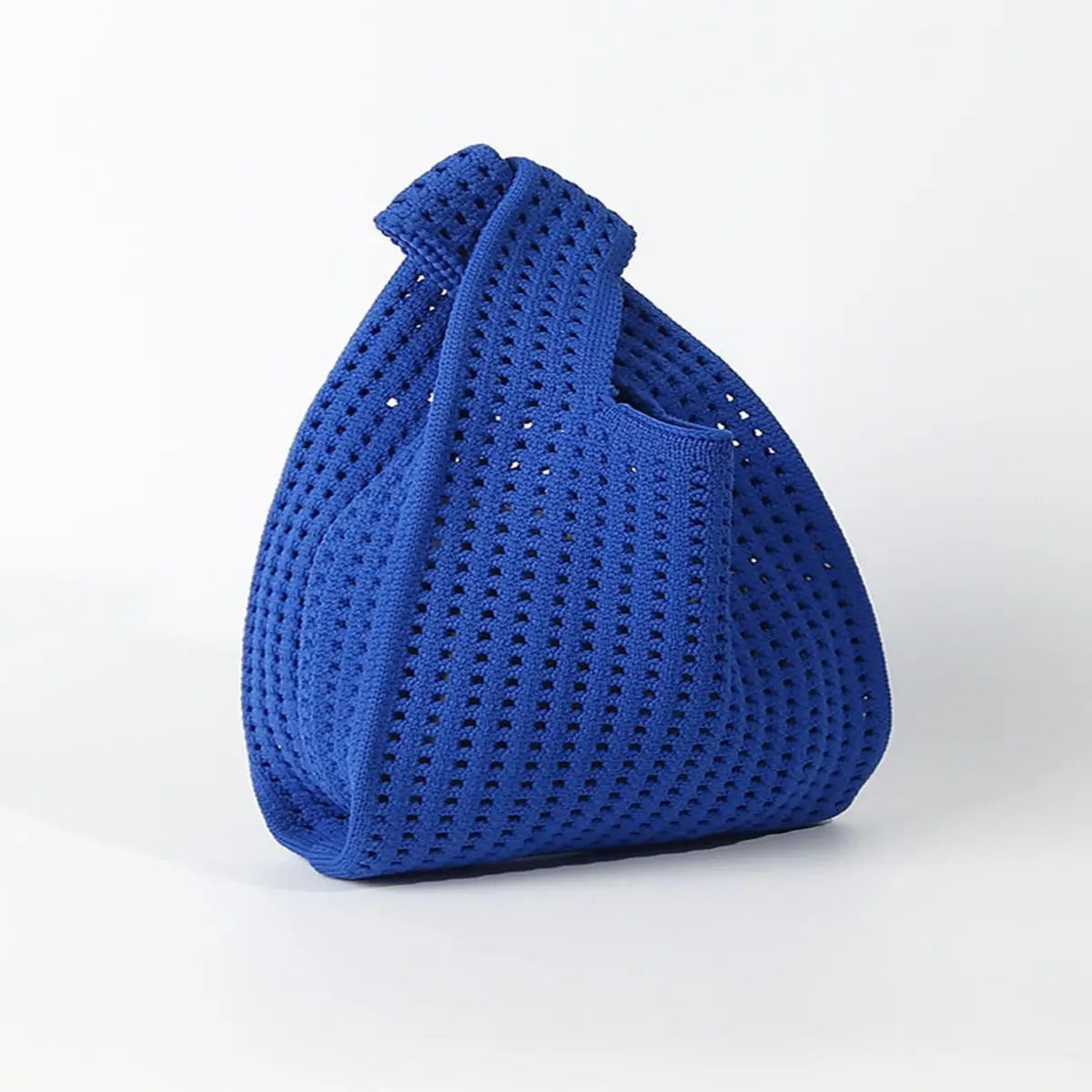 Handmade Colorful Knit Tote Bag for Women – Stylish & Casual