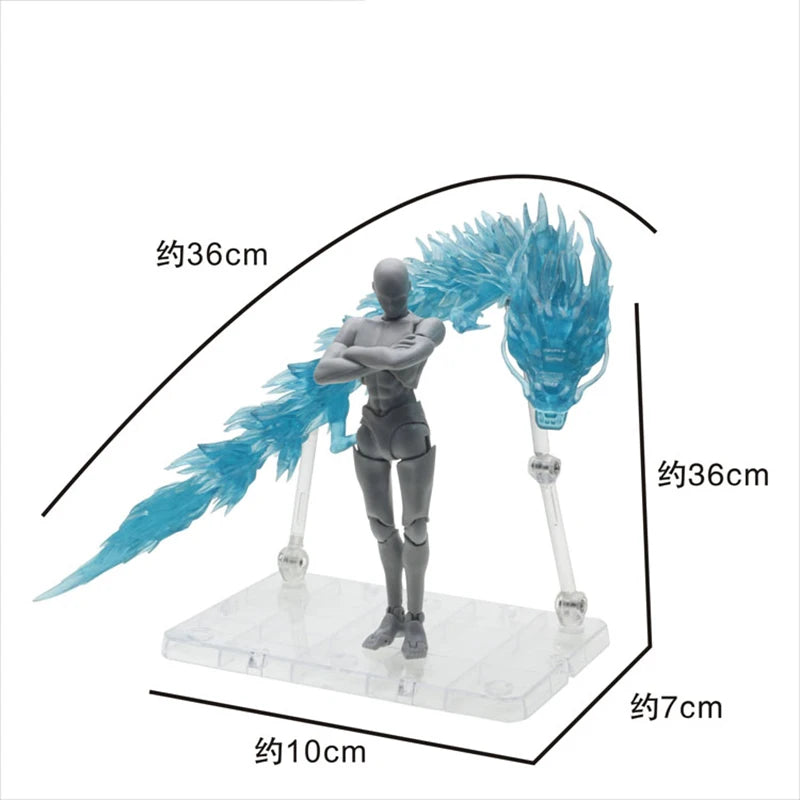 Dynamic Dragon Display Stand for Anime Action Figures - MEOD