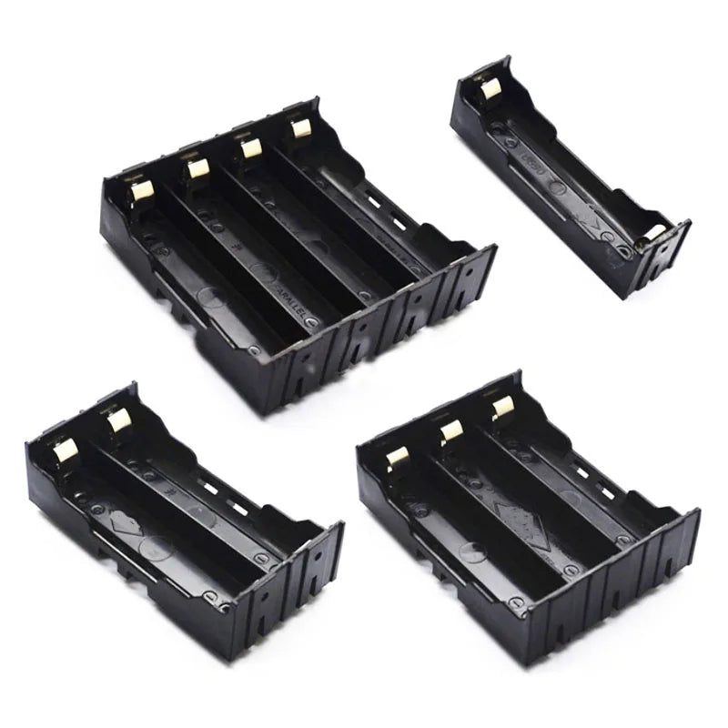 18650 Battery Storage Box - Versatile 1 to 4 Cell Holder