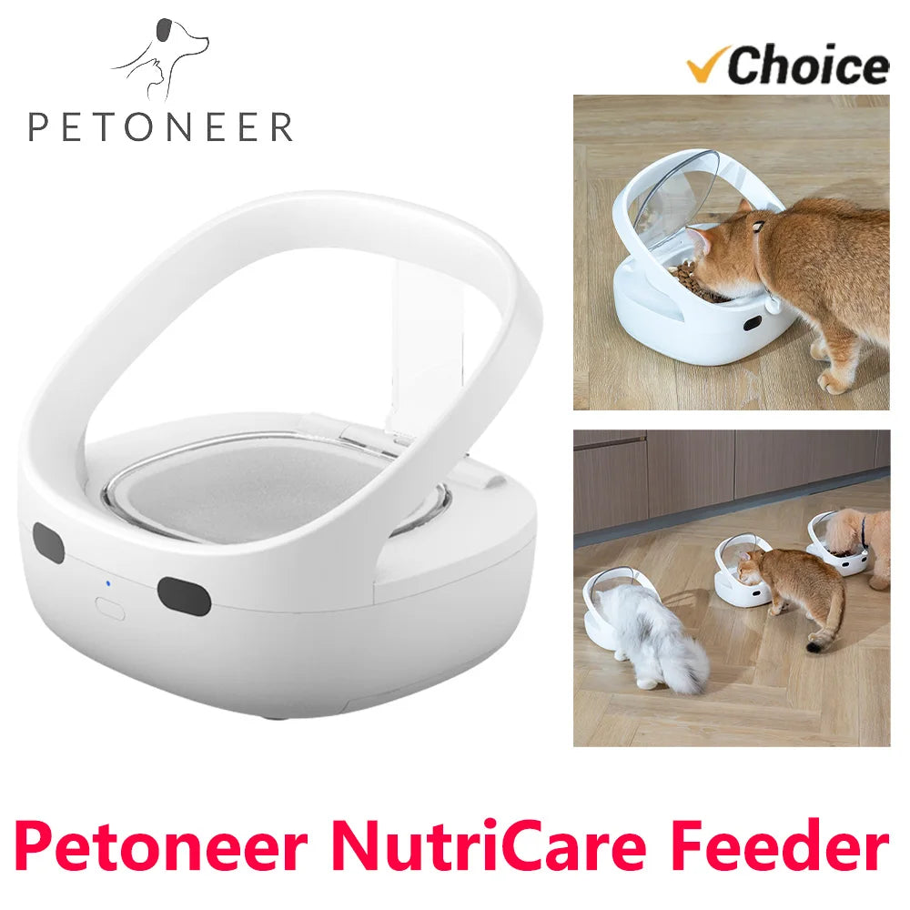 Petoneer NutriCare Smart Pet Feeder - Ideal for Multi-Pet Homes
