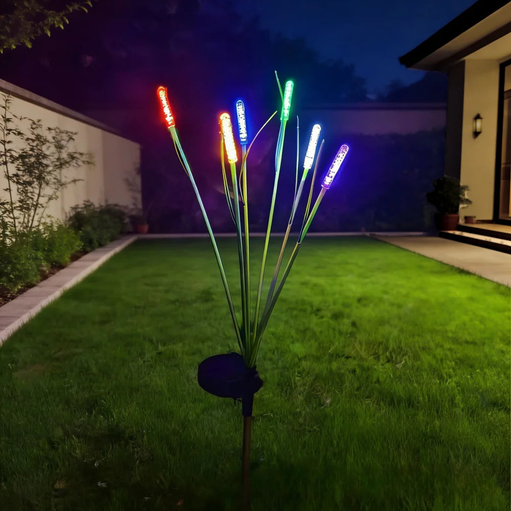Solar LED Bubble Stake Lights - Waterproof Outdoor Garden Decor