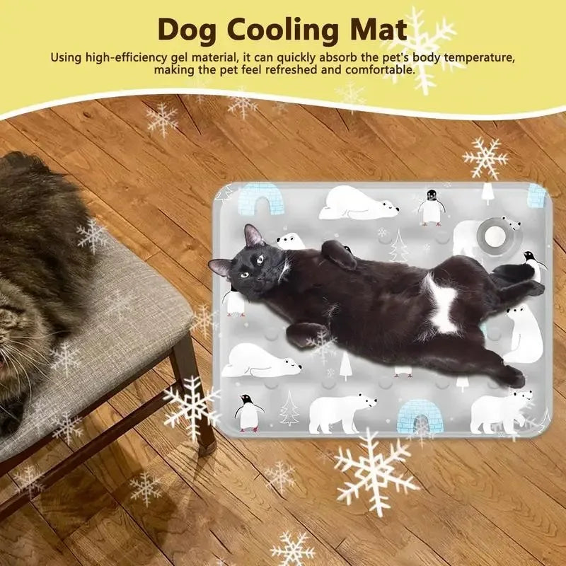 BeiYu Pet Cooling Bed for Cats & Dogs - Comfortable & Stylish Mat