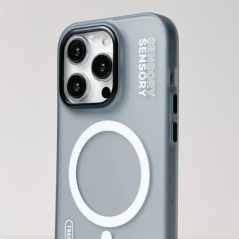 Stylish MagSafe Shockproof Case for iPhone 16/15/14/13 - Durable Protection
