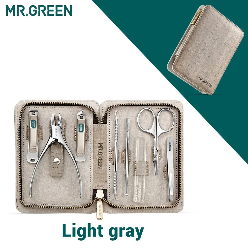 MR.GREEN Professional Stainless Steel Manicure & Pedicure Set