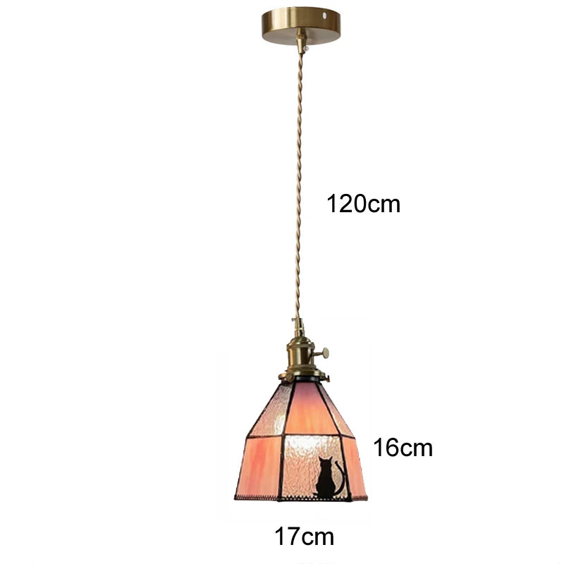 Chic Tiffany-Style Pendant Light for Dining & Living Spaces