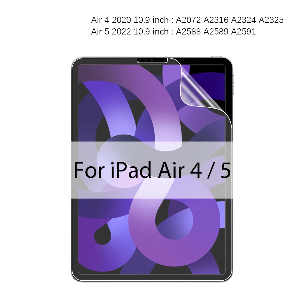 Matte Screen Protector for iPad Air & Pro - Scratch-Resistant & Anti-Glare