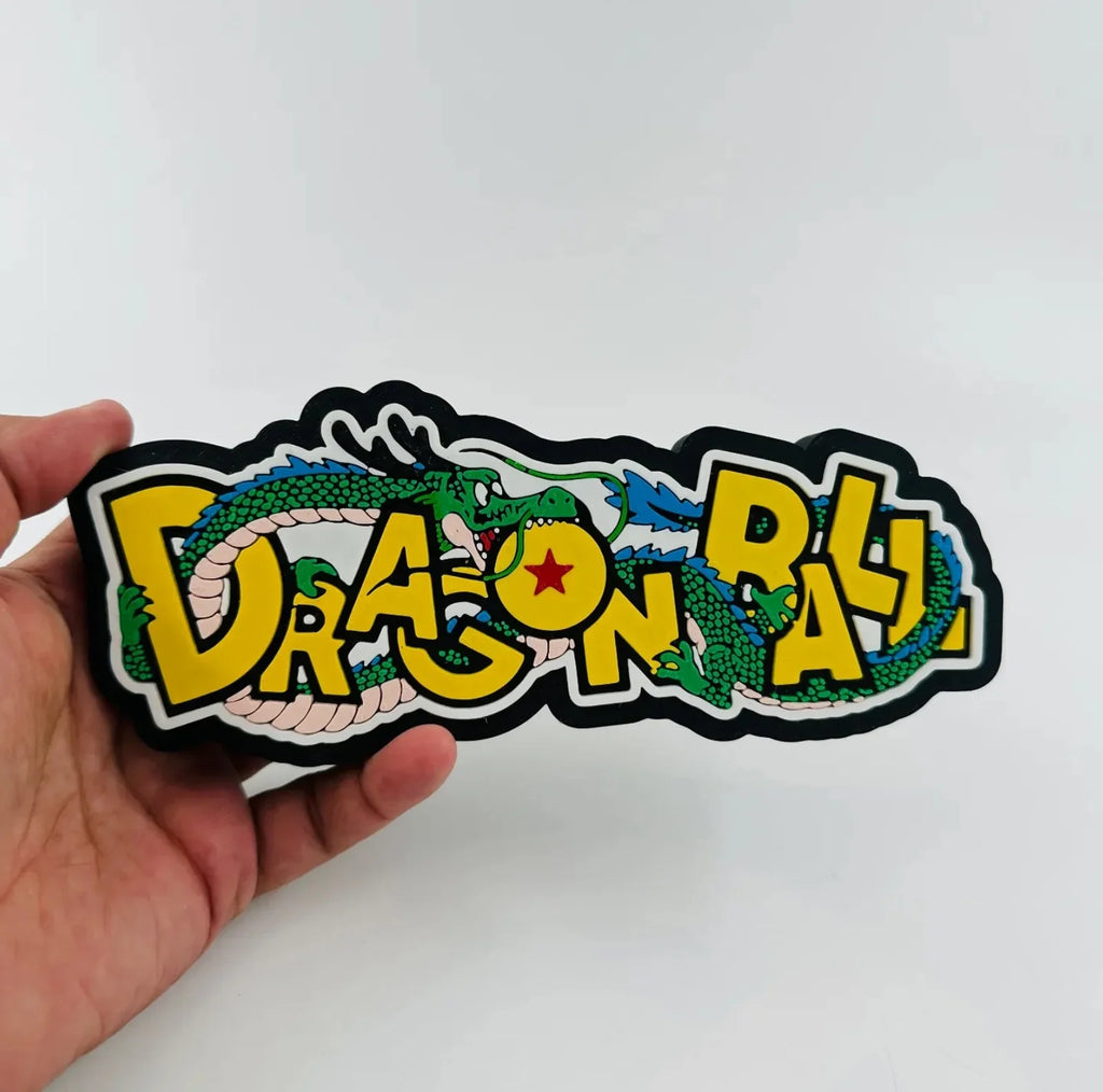 Dragon Ball Super 3D Printed Logo Sign - Handmade Ornament & Display
