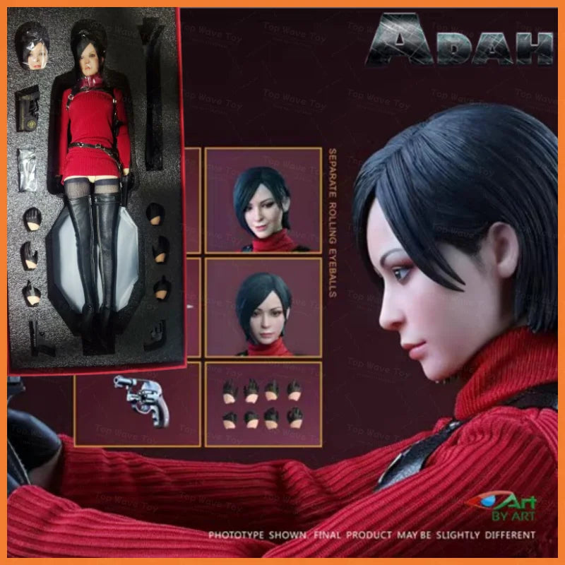 Adah Wong Spy Outfit Set for 1/6 Scale Action Figures