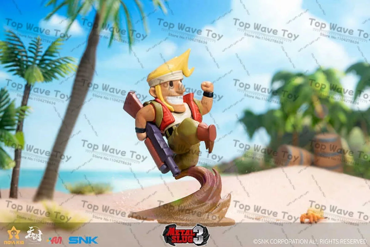 Collectible Metal Slug 3 Figure - Marco Martian Rifleman Toy