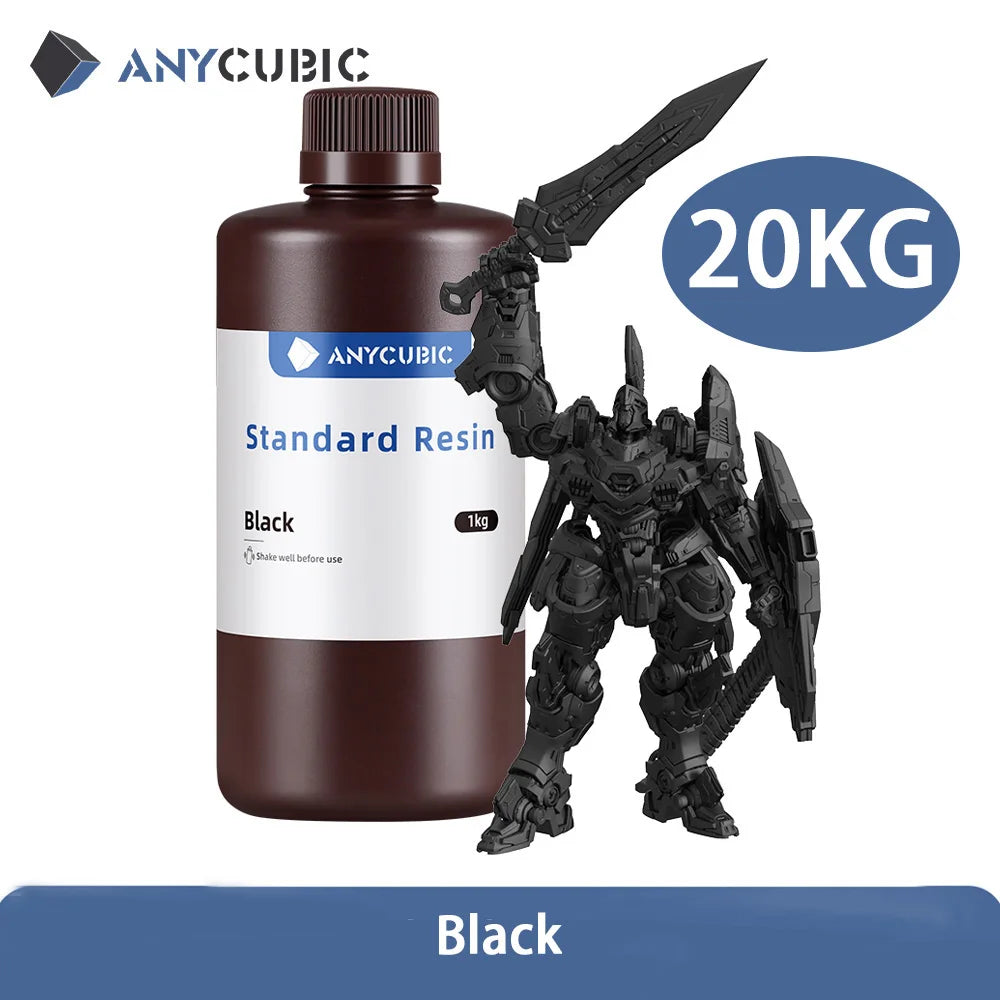 ANYCUBIC 405nm UV Resin for 3D Printing - High Precision & Fast Curing
