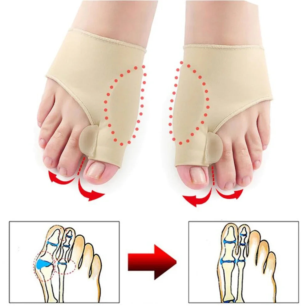 Toe Separator Bunion Corrector - Pain Relief Orthopedic Foot Care