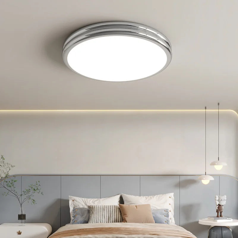 Ultra Thin Modern Round LED Ceiling Light Fixture - Multi-Color Chandelier