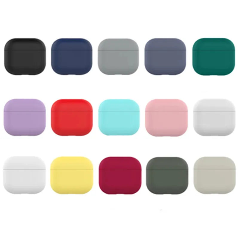 Premium Liquid Silicone Earphone Case for AirPods Pro 3 & 2