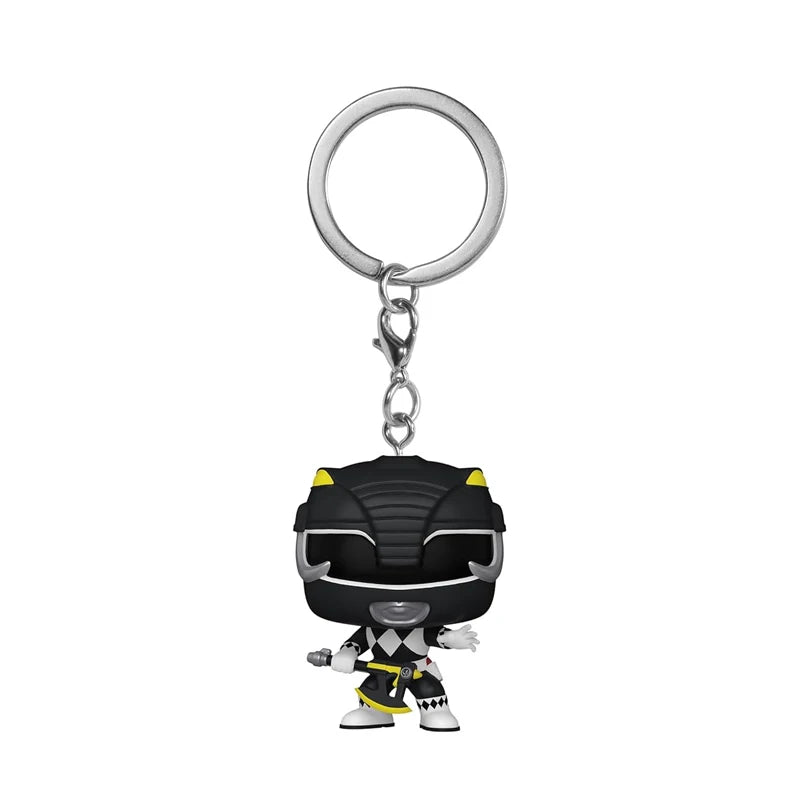 Power Rangers Action Figure Keychain Dolls - Collectible Set
