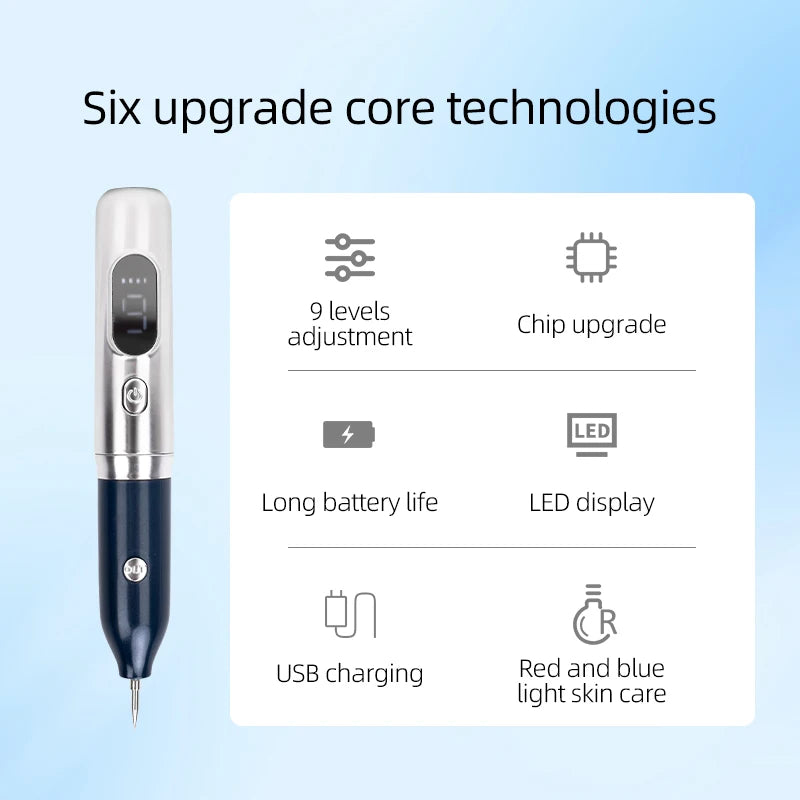 Laser Plasma Pen for Mole & Spot Removal - Safe & Effective Beauty Tool