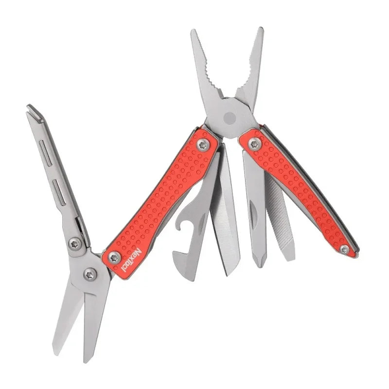 NexTool 10-in-1 Compact Multi-Tool - Scissors, Pliers & More