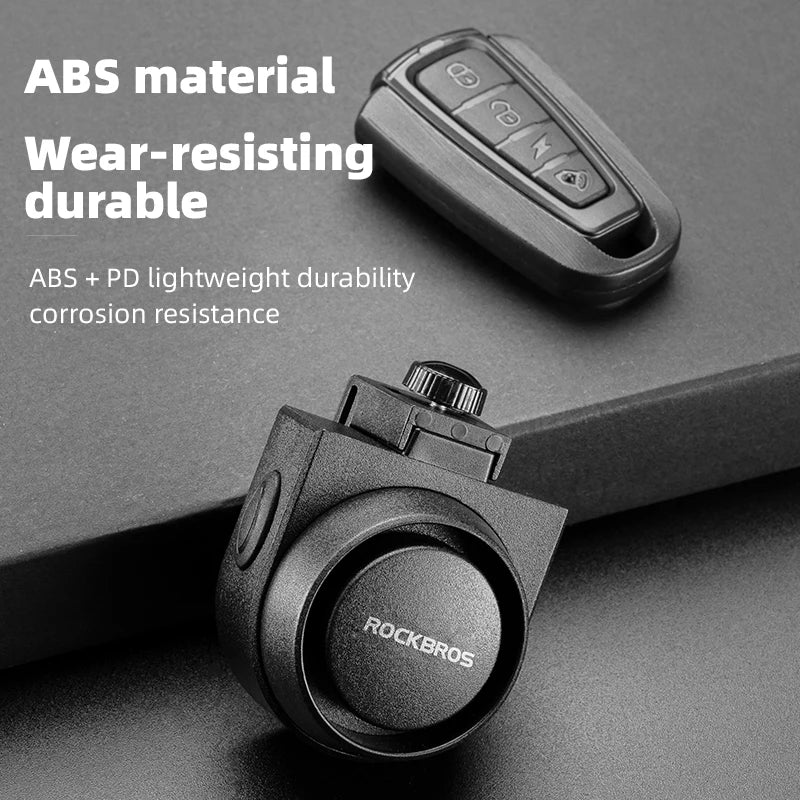 ROCKBROS Anti-Theft Electric Bike Alarm with Remote Control