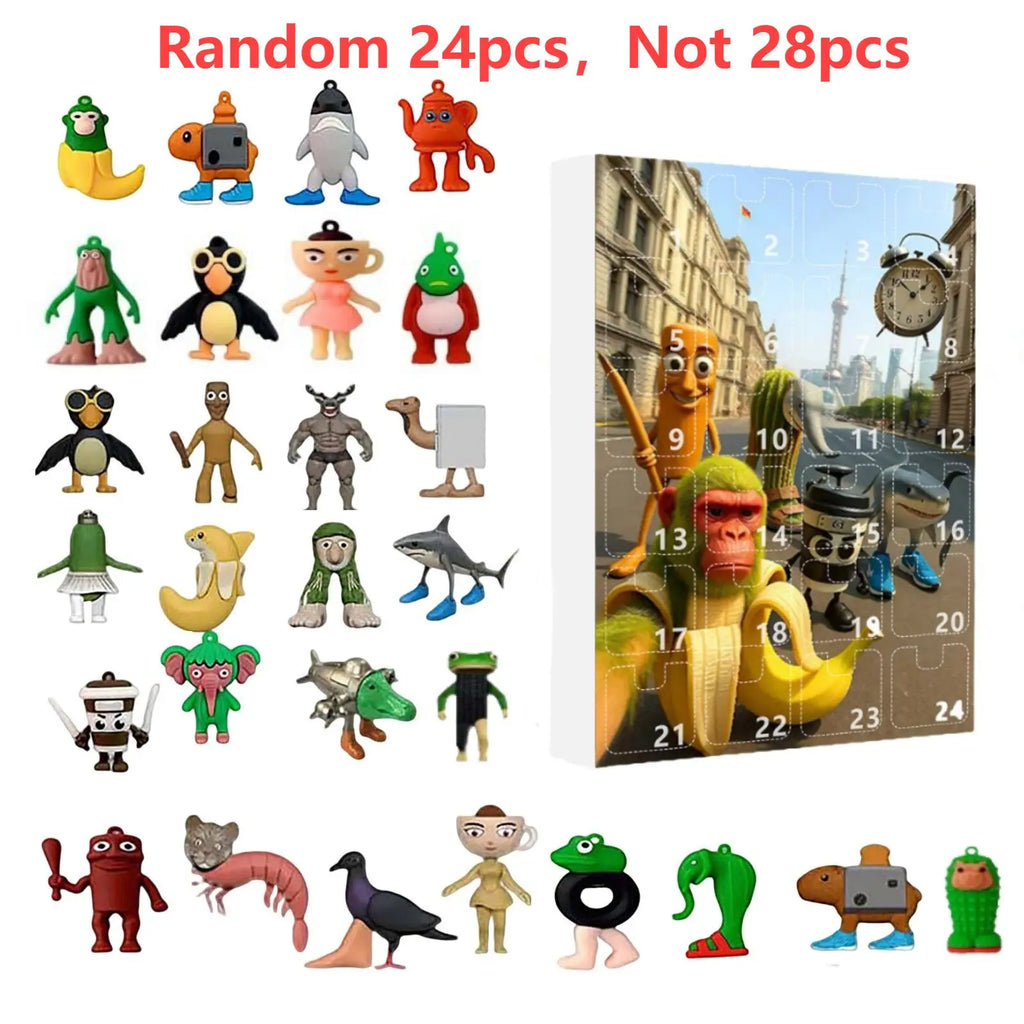 2025 Christmas Countdown Advent Calendar - 24 Days of Fun Surprises