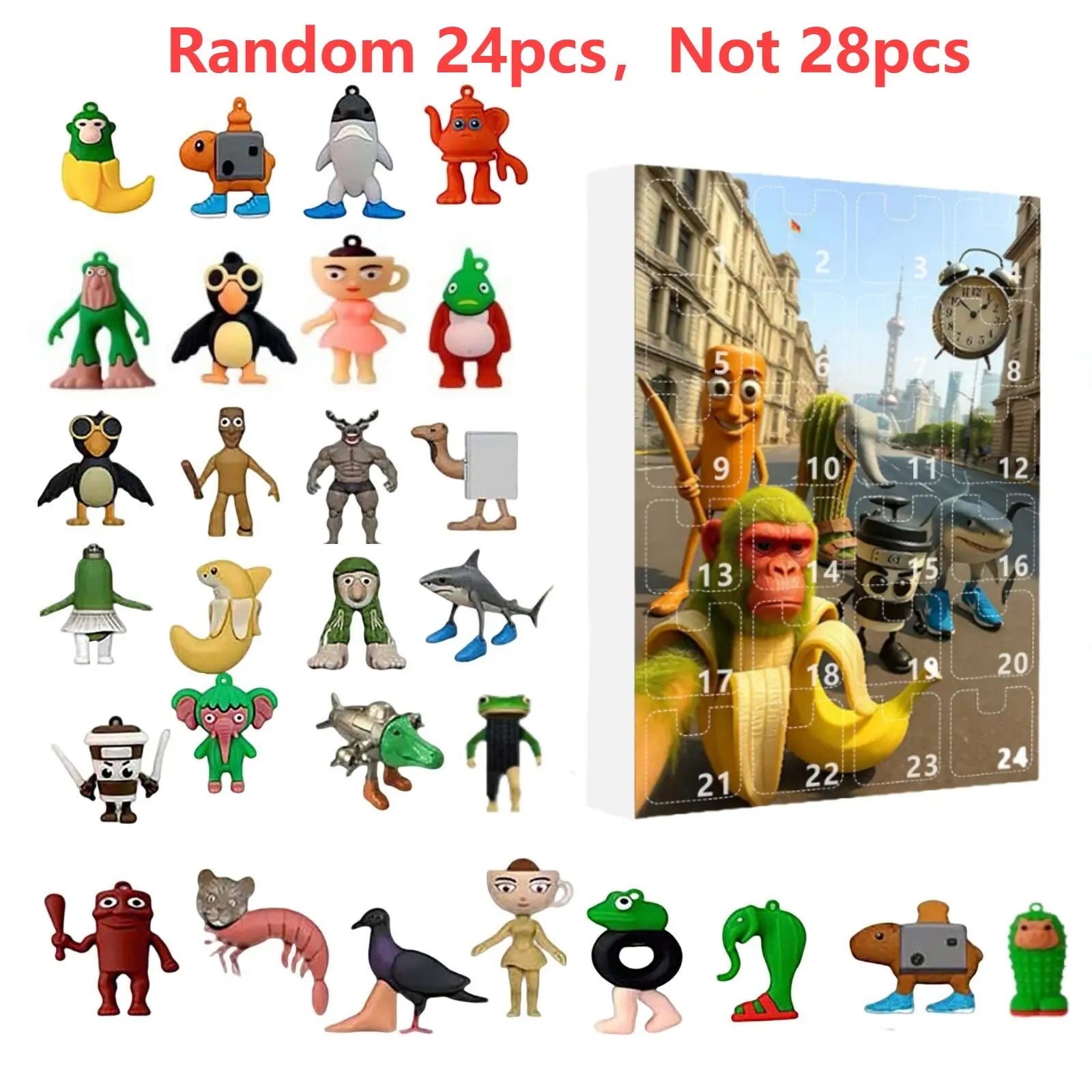 2025 Christmas Countdown Advent Calendar - 24 Days of Fun Surprises