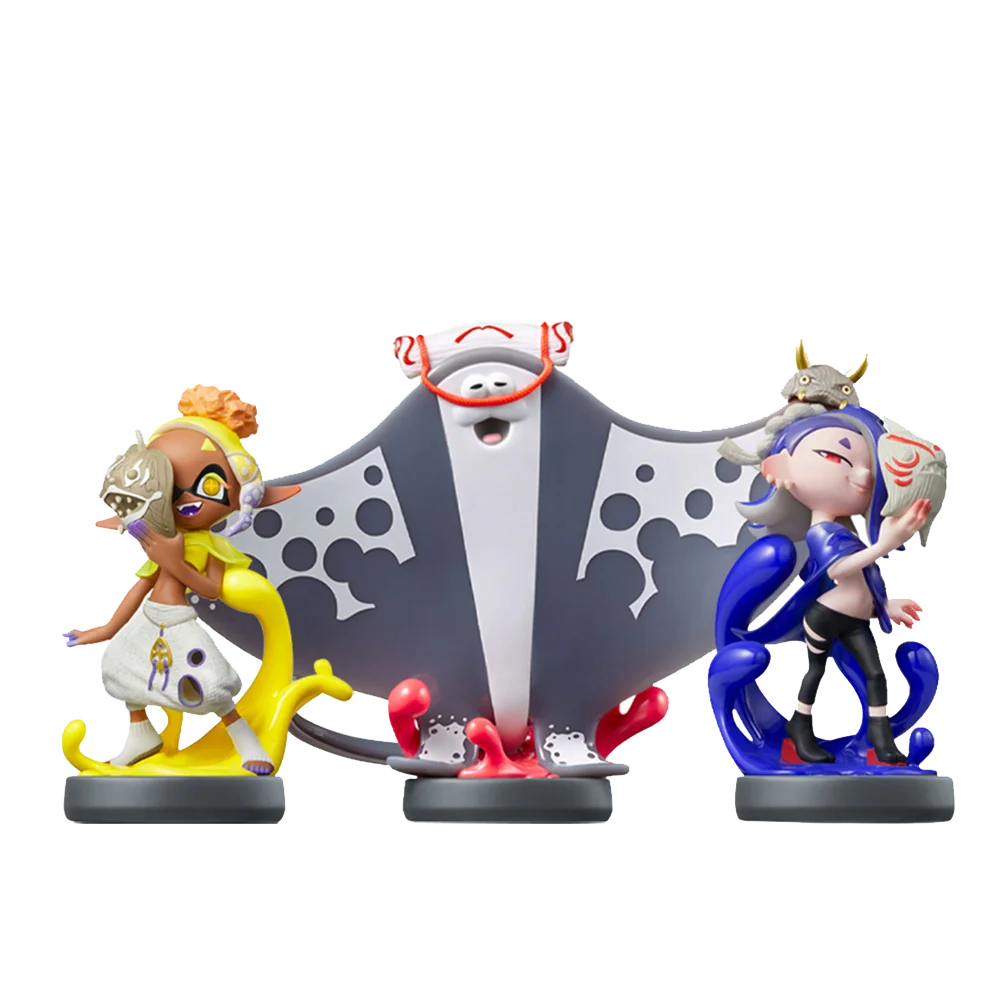 Nintendo Amiibo Splatoon 3 Triple Pack: Shiver, Big Man & Frye