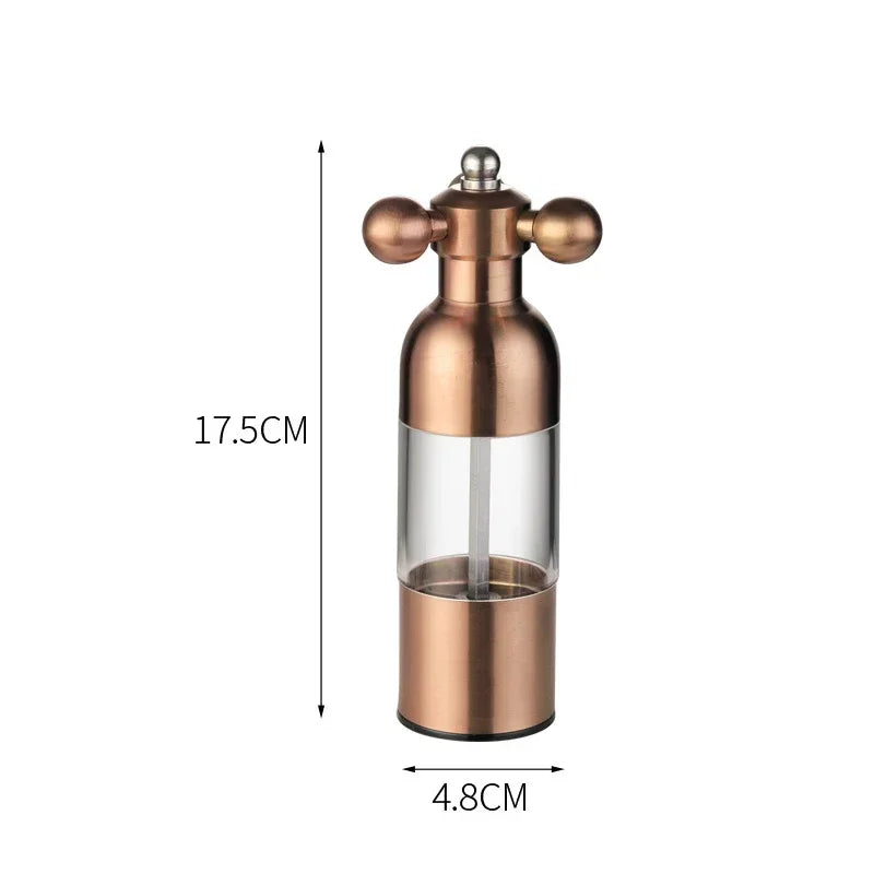 Premium 304 Stainless Steel Manual Pepper Grinder - Eco-Friendly Design