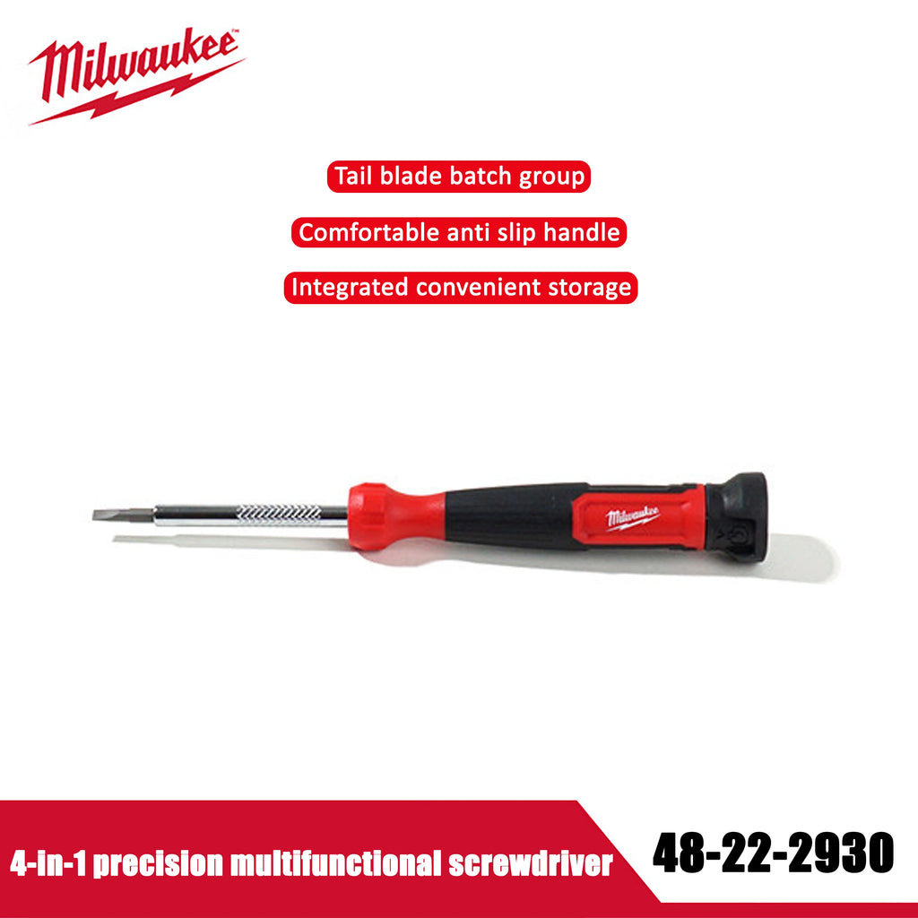 Milwaukee 4-in-1 Precision Multi-Bit Screwdriver for All Repairs