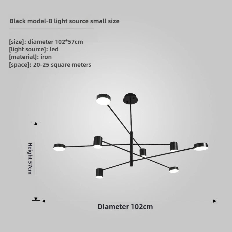 Stylish Modern Minimalist Pendant Lamp for Living Room & Hotels