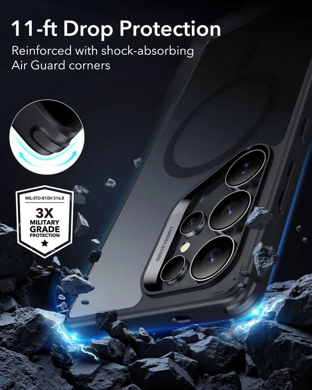 ESR Galaxy S25 Ultra Case - Supreme Protection & Magnetic Style