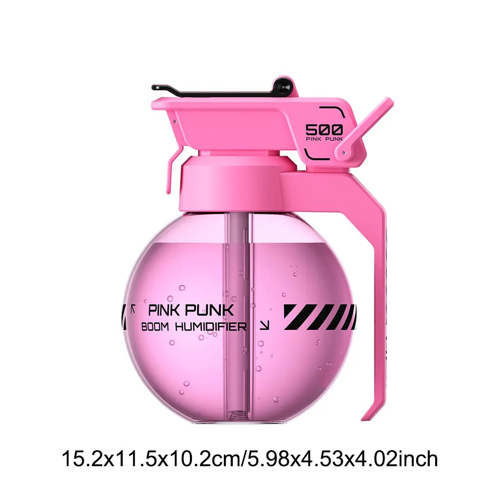 Cyberpunk Grenade Essential Oil Diffuser Humidifier for Aromatherapy