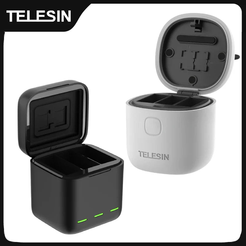TELESIN Fast Charging Portable Charger for GoPro Hero 9-12