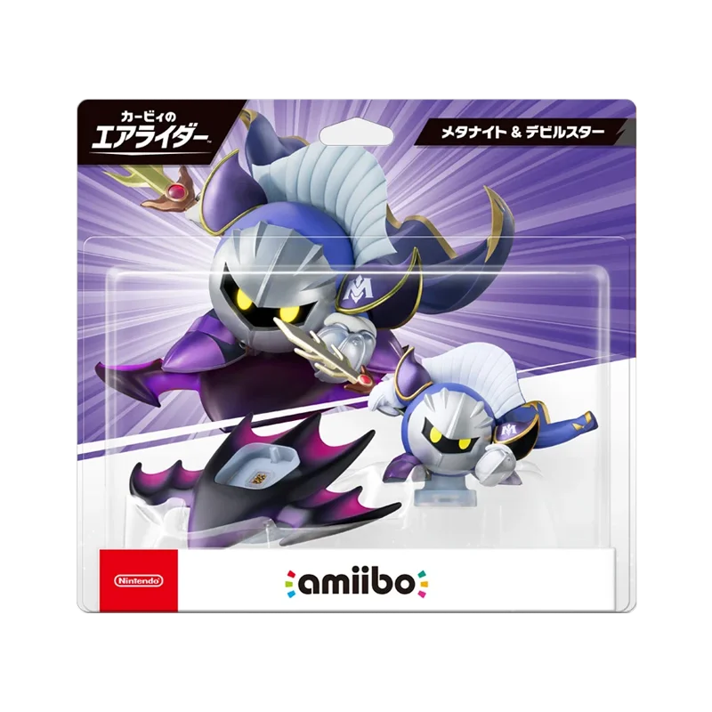 Nintendo Amiibo Kirby Air Riders: Meta Knight & Devil Star Figure