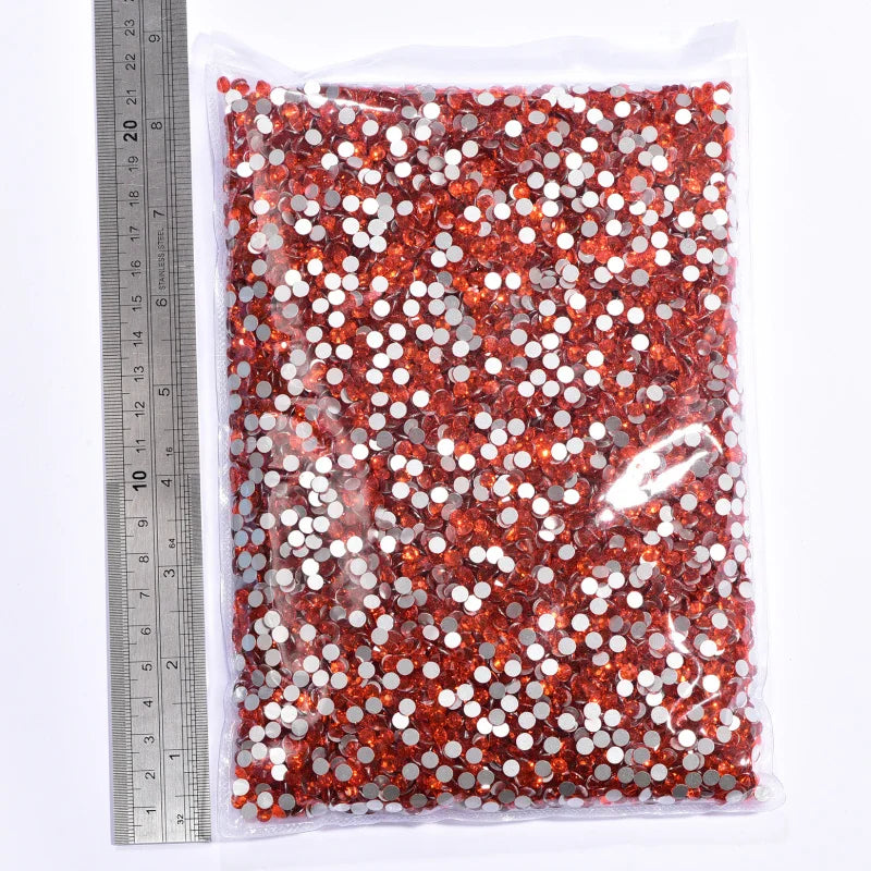 OLeeya Bulk Non-Hotfix Rhinestones for DIY Nail Art & Garments