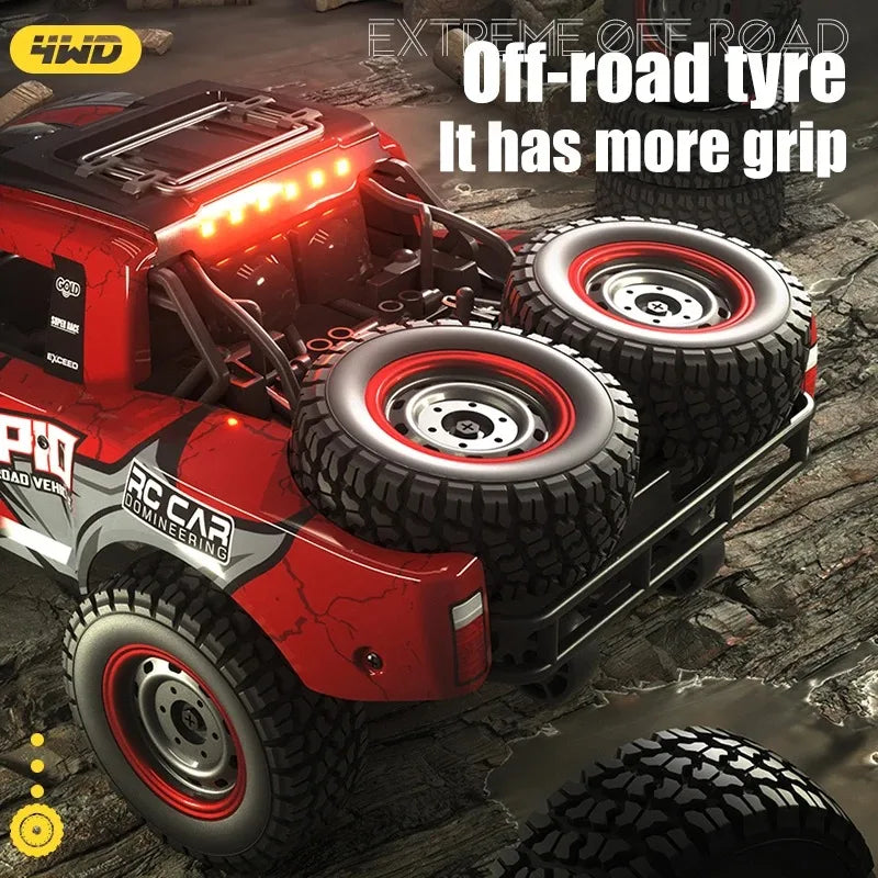 JJRC Q130 4WD Brushless RC Car, High-Speed 1:16 Remote Control