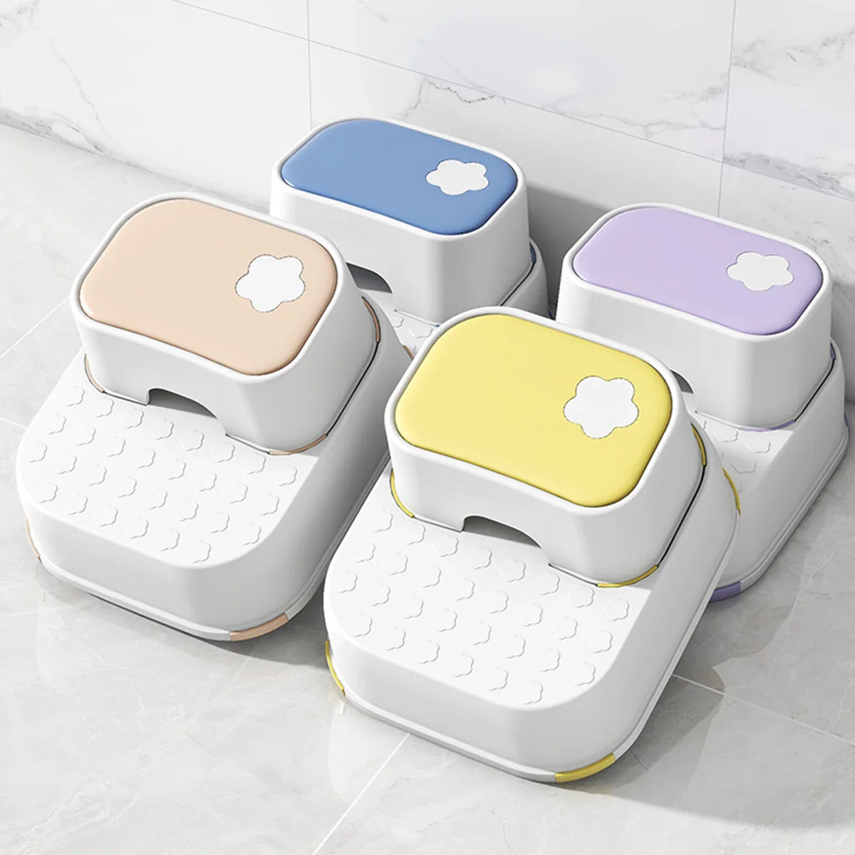 Safe & Sturdy Non-Slip Step Stool for Kids' Potty Training