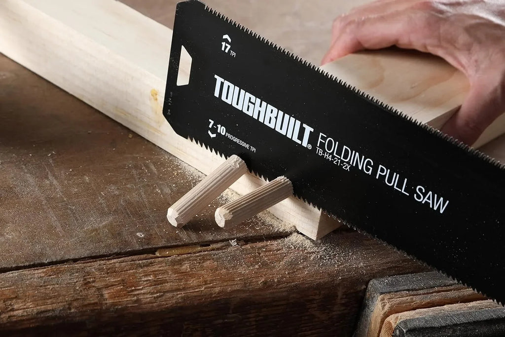 TOUGHBUILT Compact Folding Pull Saw - Precision Garden Tool