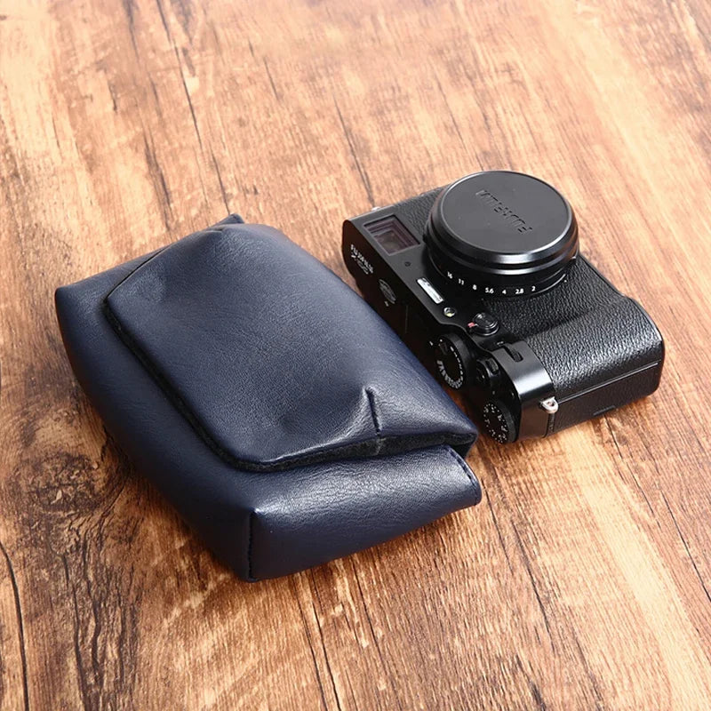 PU Leather Camera Bag for Fujifilm, Canon, Leica & Sony Cameras