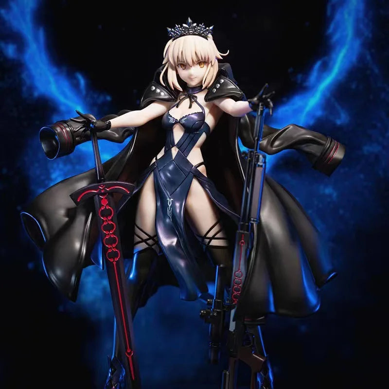 25cm PVC Anime Action Figure - Dark Warrior Collectible Toy