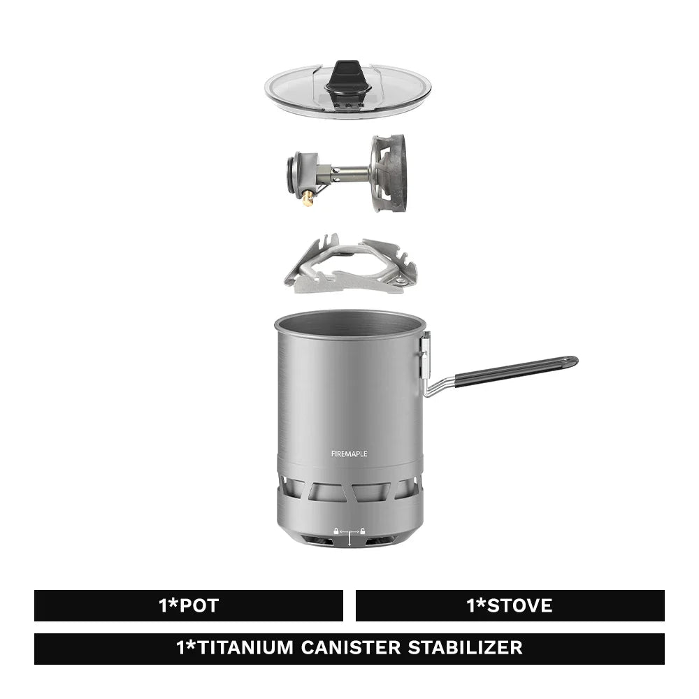 Fire-Maple Quickboil Pro: Ultralight Compact Outdoor Cooking System