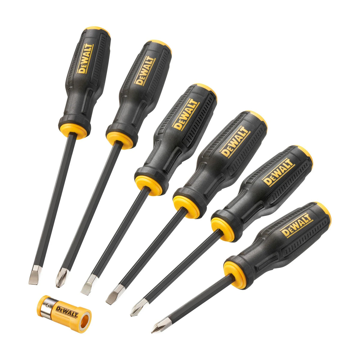 DEWALT 6-Piece Tip Screwdriver Set | MaxFit Design & Ergonomic Handle